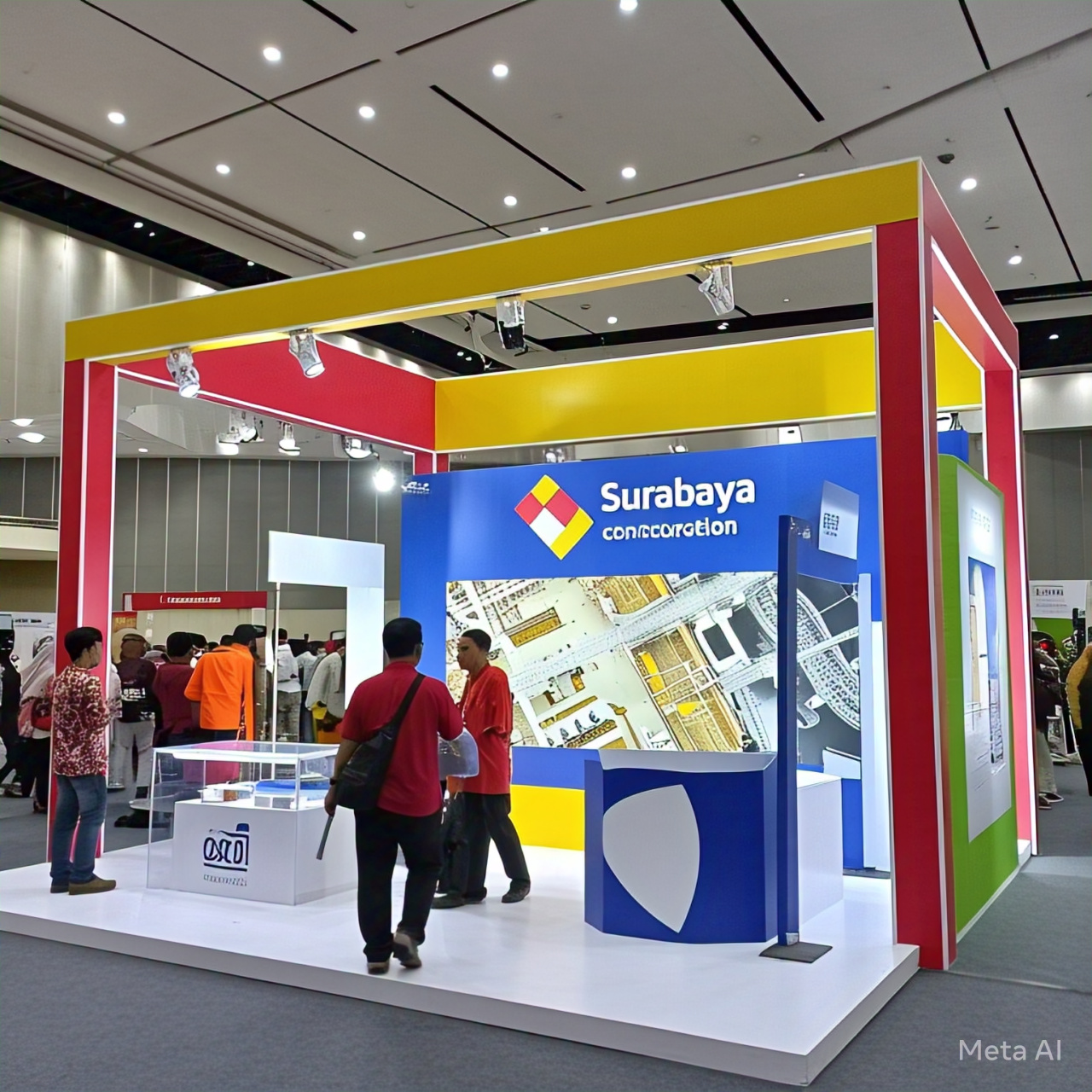 Kontraktor & Desain Booth Pameran Surabaya Terbaik